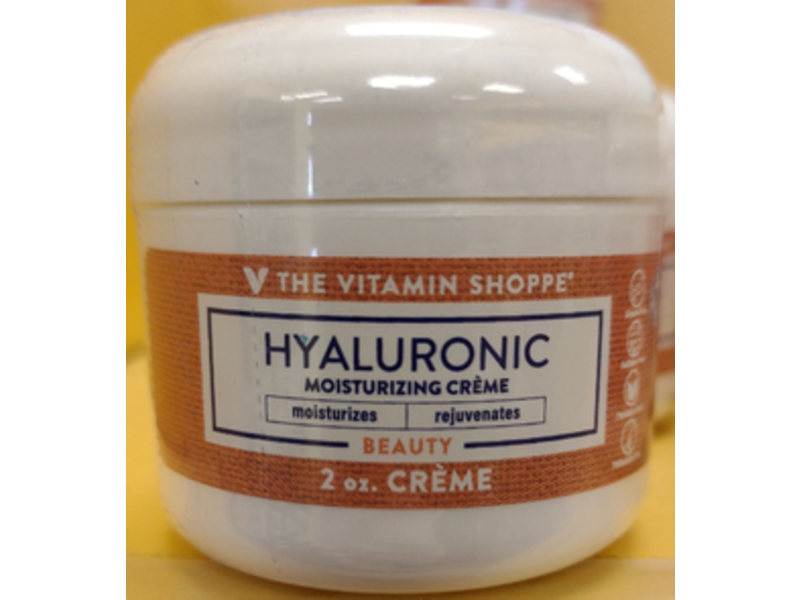 The Vitamin Shoppe Hyaluronic Moisturizing Beauty Cream, 2 oz