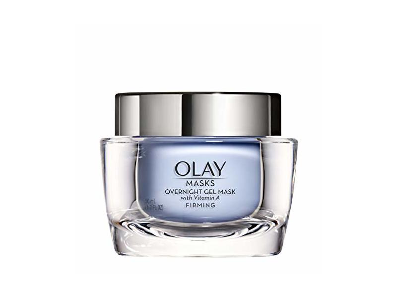 Olay Face Mask Gel, Overnight Facial Moisturizer with Vitamin A for