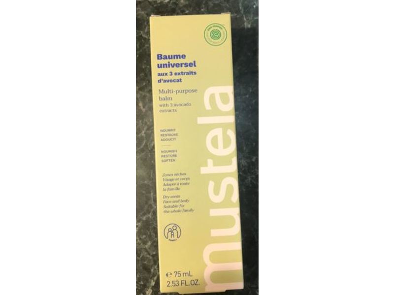 Mustela Multi-purpose Balm, Avocado Extracts, 2.53 fl oz/75 mL