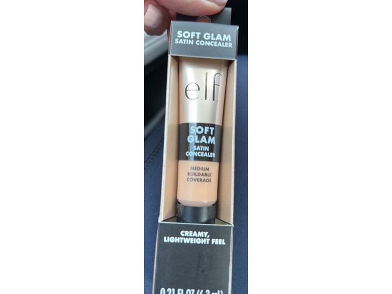 e.l.f. Soft Glam Satin Concealer, 25 Light Neutral, 0,21 fl oz/6.3 mL