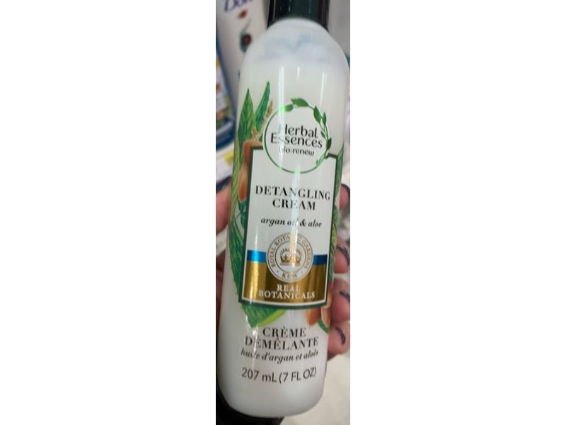 Herbal Essences Real Botanicals Detangling Cream, 7 fl oz/207 mL, Pack Of 2