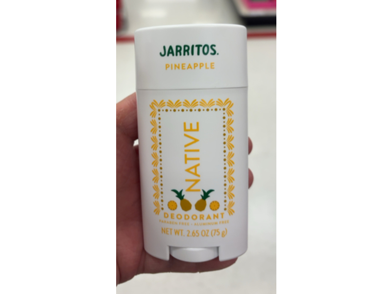 Native Deodorant, Jarritos Pineapple, 2.65 oz/75 g
