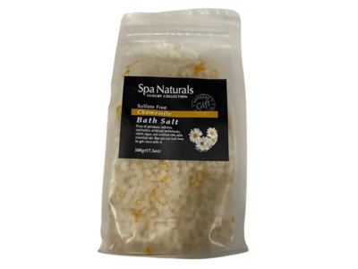 Spa Naturals Bath Salt, Chamomile, 17.5 fl oz/500 g