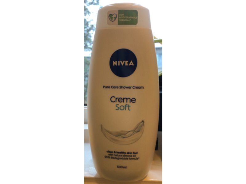Nivea Pure Care Shower Cream, 500 mL