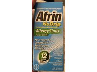 Afrin No Drip Allergy Sinus Nasal Spray, 1/2 fl oz/15 mL - Image 3