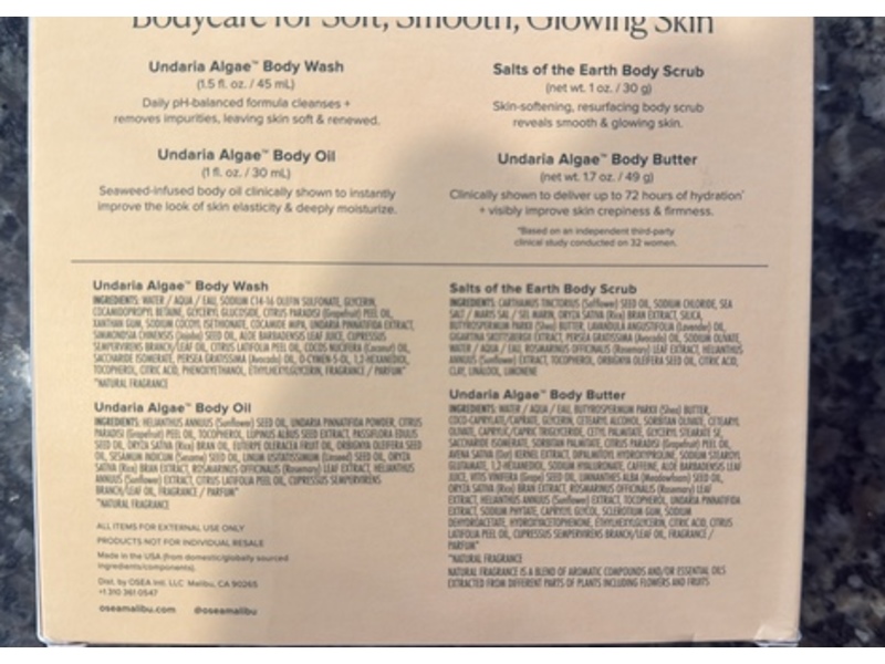 Osea Bodycare Bestsellers Skincare Set