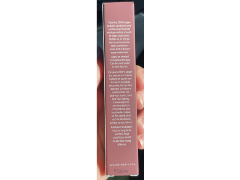 Summer Fridays Lip Butter Balm, Brown Sugar, 0.5 oz/15 g