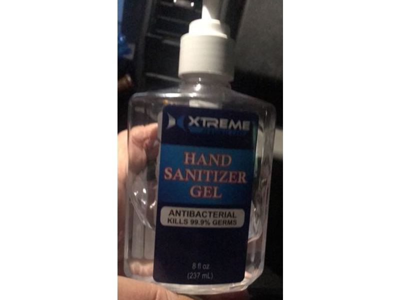 Xtreme Hand Sanitizer Gel, 8 fl oz/237 mL