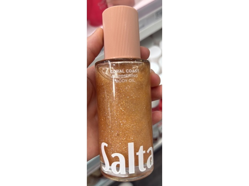 Saltair Shimmering Body Oil, Coral Coast, 4 fl oz/118 mL