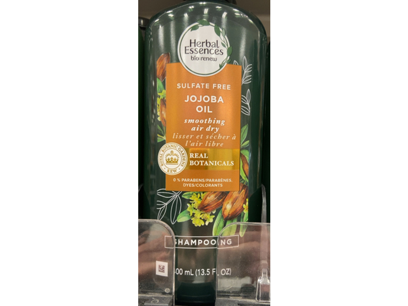 Herbal Essences Smoothing Air Dry Shampoo, Jojoba Oil, 13.5 fl oz/400 mL