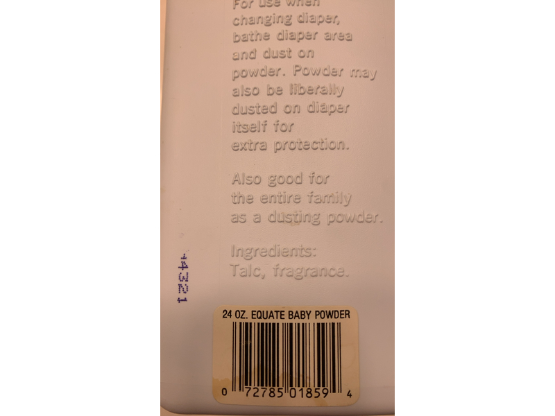 Equate Baby Powder, 24 oz