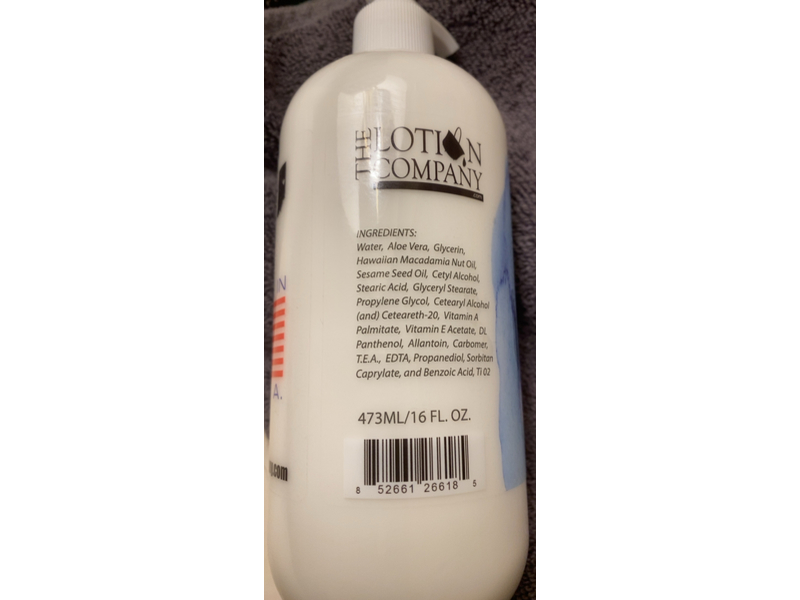 The Lotion Company Fragrance Free 24-Hour Skin Therapy Full Body Moisturizer Lotion, 16 fl oz/473 mL