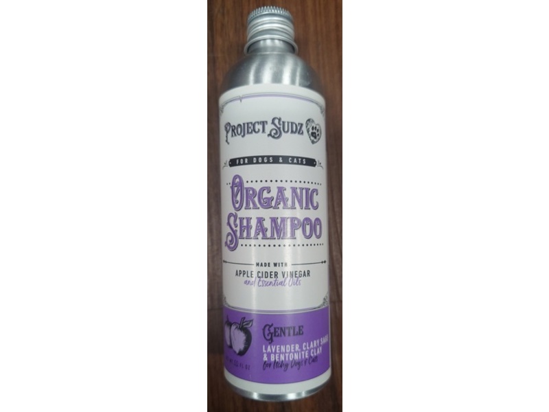 Project Sudz Organic Liquid Shampoo, Apple Cider Vinegar & Essential Oils, 10 fl oz