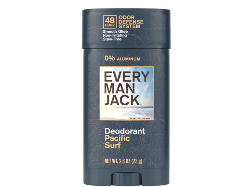 Every Man Jack Deodorant, Pacific Surf, 2.6 oz/73 g