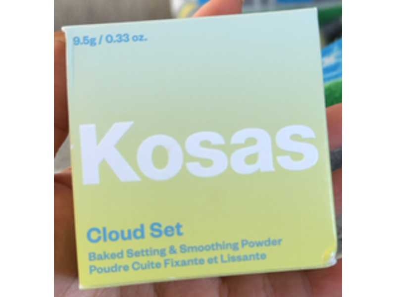 Kosas Cloud Set Baked Setting & Smoothing Powder, Sheer Golden Medium, 0.33 oz/9.5 g