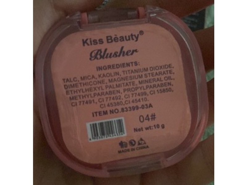Kiss Beauty Blusher, 04, 10 g