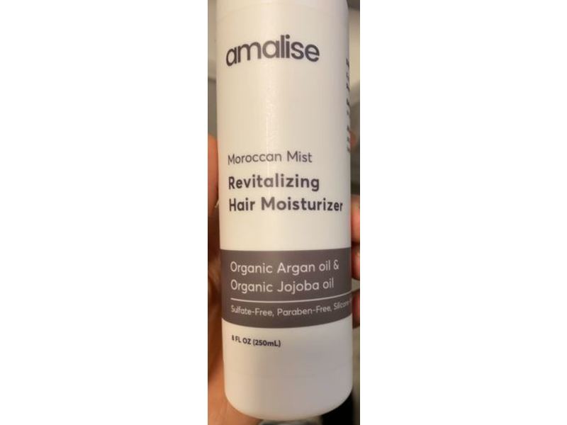Amalise Revitalizing Hair Moisturizer Mist, Moroccan, 8 fl oz/250 mL
