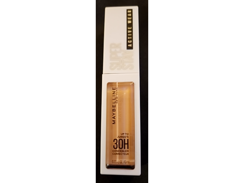 Maybelline Super Stay Active Wear Concealer, 18, 0.33 fl oz/10 mL