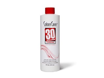 Salon Care Creme Developer, 30 Volume, 16 fl oz/473 mL