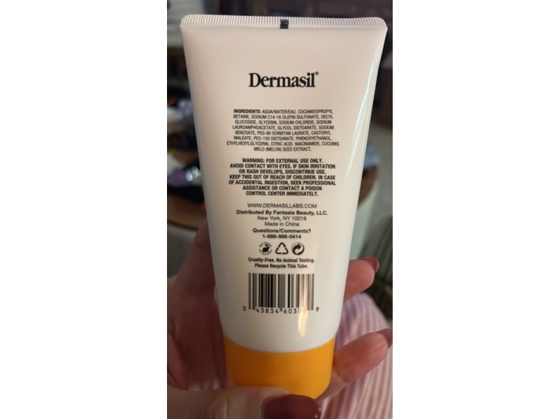 Dermasil Melon Jelly Cleanser, Melon Extract + Glycerin, 5 fl oz/148 mL