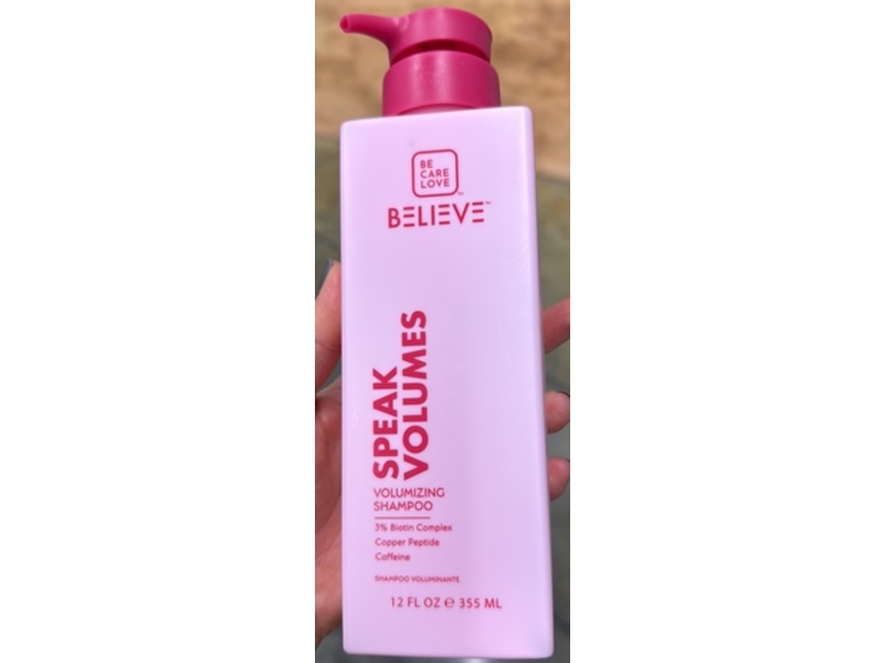 Be Care Love Believe Speak Volumes Volumizing Shampoo, 12 fl oz/355 mL