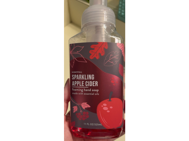 Scentfull Foaming Hand Wash, Sparkling Apple Cider, 11 fl oz/325 mL