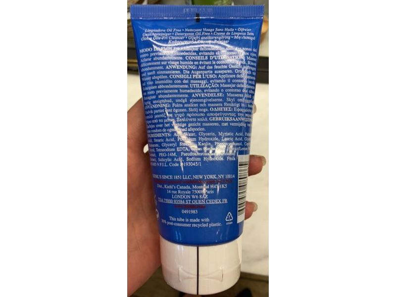 Kiehl's Since 1851 Ultra Facial Cleanser, Oil Free, 5 fl oz/150 mL