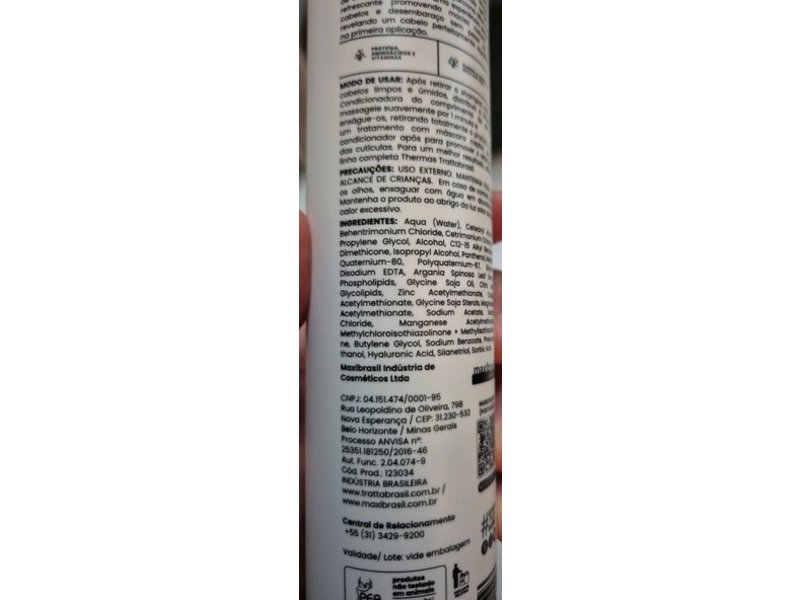 Trattabrasil Refresh Mineral Thermas Conditioner, 10.14 fl oz/300 mL