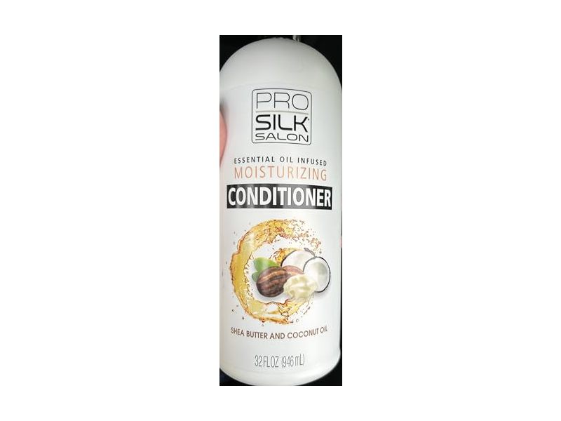 Pro Silk Salon Mosturizing Conditioner, Shea Butter & Coconut Oil, 32 fl oz/946 mL
