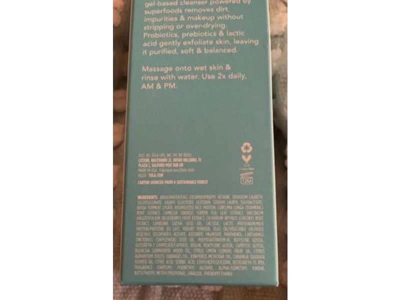 Tula Skincare The Cult Classic Purifying Face Cleanser, 1 fl oz/30 mL