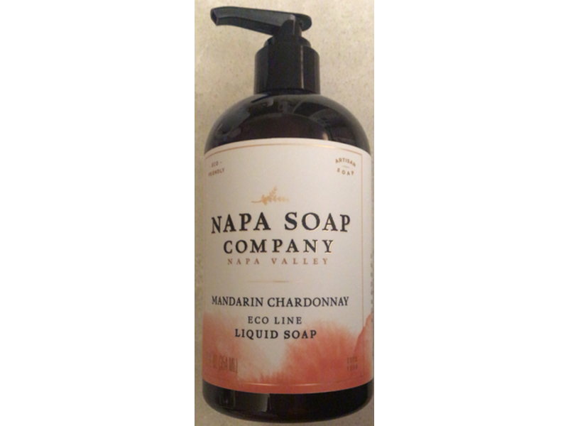 Mandarin Chardonnay Liquid Soap, Grapeseed Oil, 12 oz/354 mL
