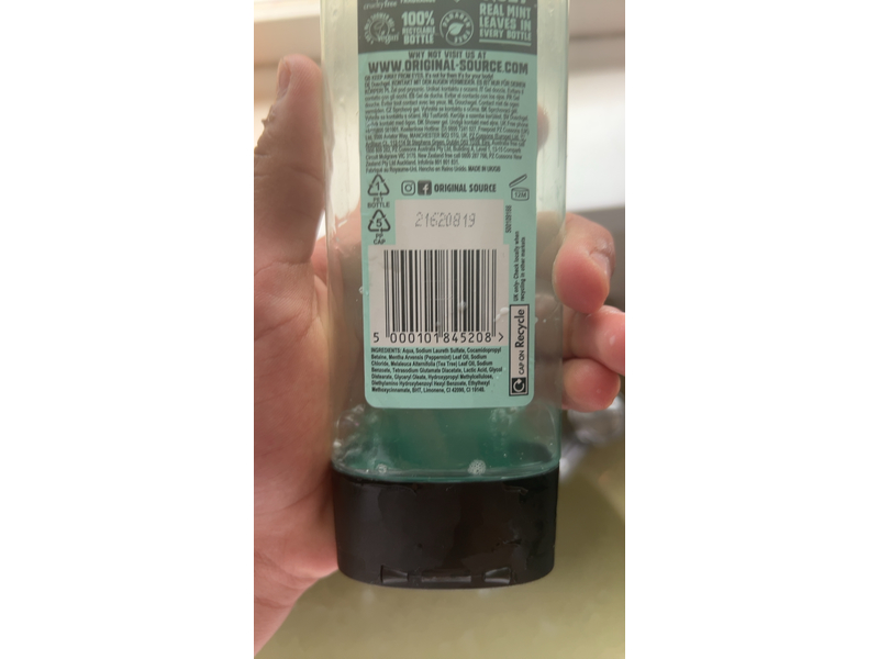 Original Source Mint and Tea Tree Shower Gel, 8.45 fl oz/250 mL