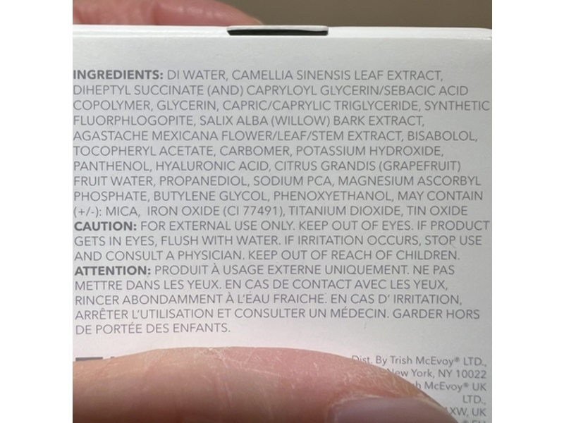 Trish McEvoy Beauty Booster Soothe & Illuminate Cream, Shade 1, 0.50 oz/15 mL