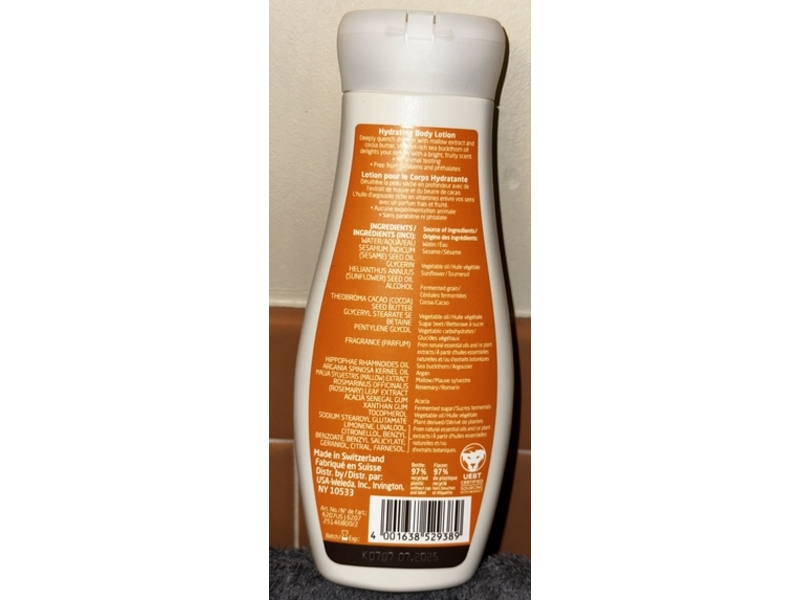 Weleda Hydrating Body Lotion, Sea Buckthorn Extracts, 6.8 fl oz/200 mL