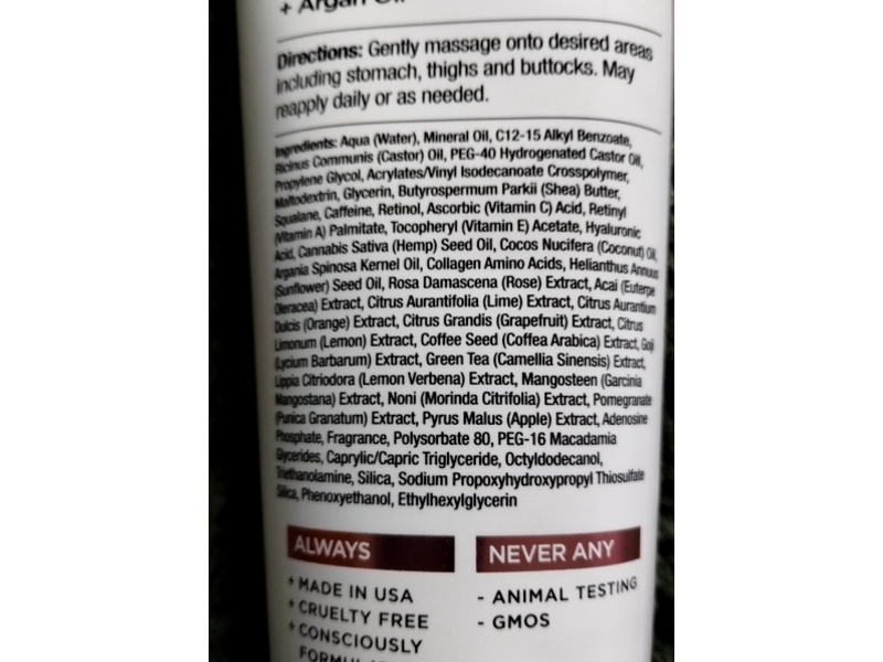 Nature Lab Clinicals Slimming Cellulite Treatment, Retinol, 8 fl oz/237 mL