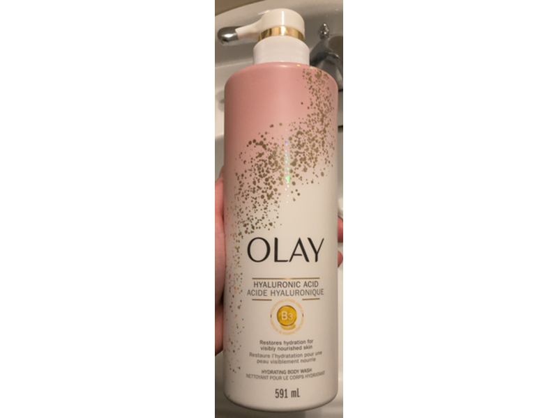 Olay Hydrating Body Wash, Hyaluronic Acid, 591 mL
