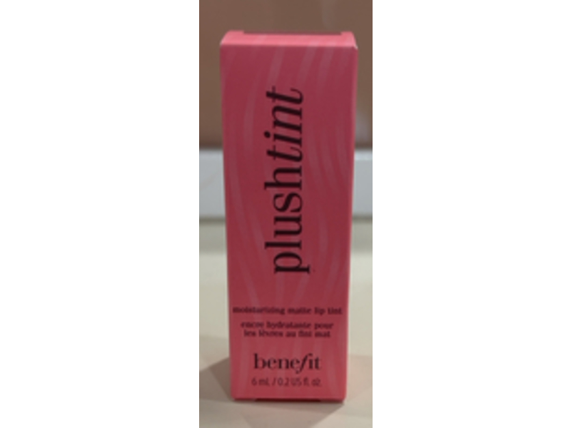 Benefit Plushtint Moisturizing Matte Lip Tint, 06 Pillow Play, 0.2 fl oz/6 mL