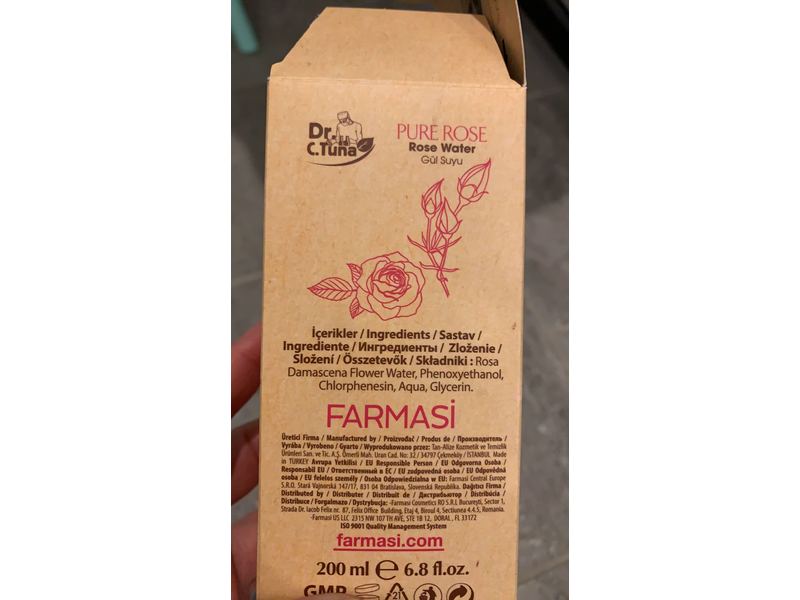 Dr. C. Tuna Pure Rose Rose Water