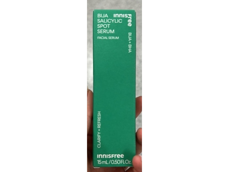 Innisfree Bija Salicylic Spot Facial Serum, 0.50 fl oz/15 mL