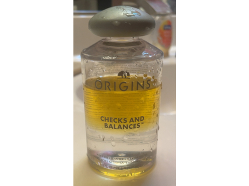 Origins Checks & Balances Milky Oil Cleanser+Makeup Melter, 5 fl oz/150 mL