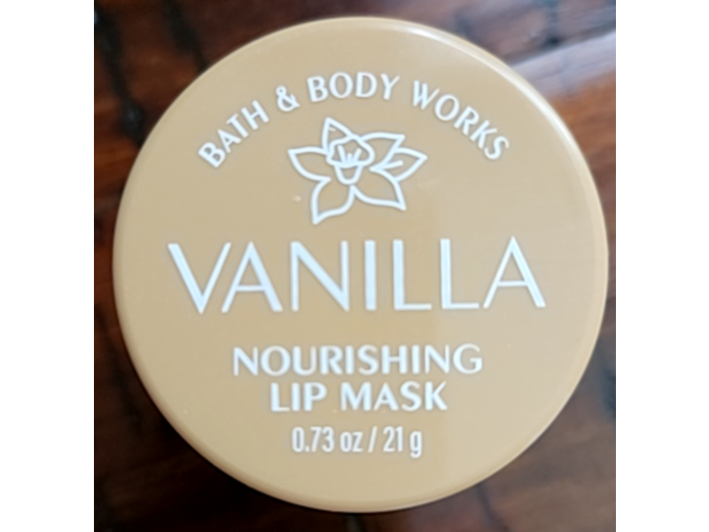 Bath & Body Works Nourishing Lip Mask, Vanilla, 0.73 oz/21 g