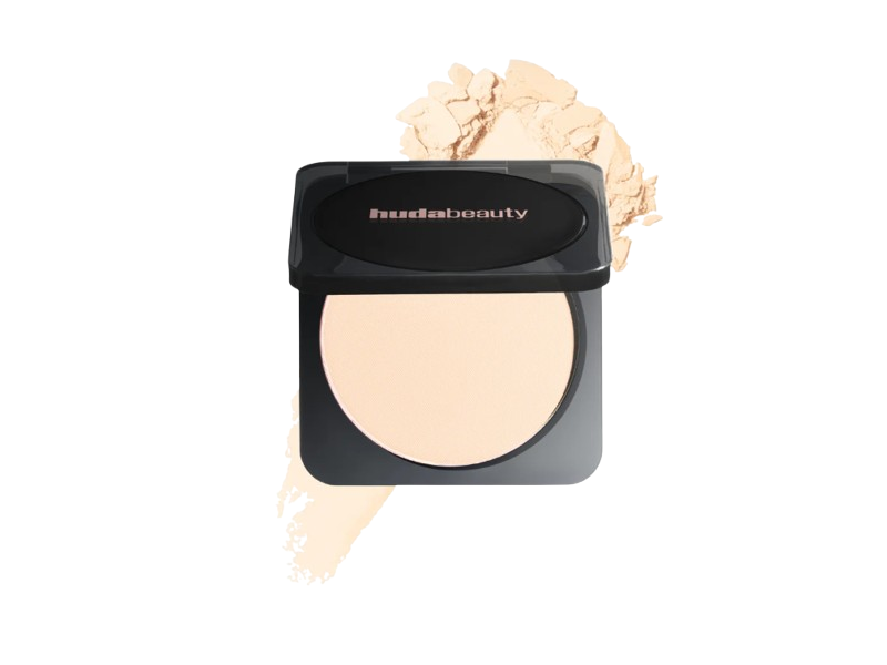 Huda Easy Bake Airbrush Matte Pressed Powder, Pound Cake, 0.29 oz/8.5 g
