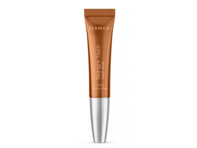 Farmasi Midnight Touch Liquid Blush, Medium Deep, 0.41 fl oz/12 mL
