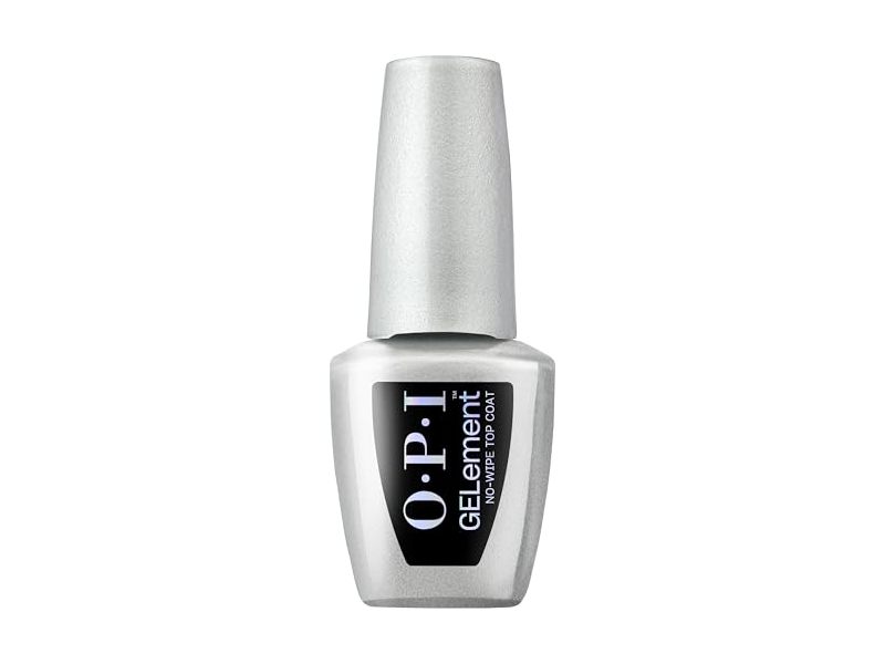 O.P.I Gelement No-Wipes Top Coat, Clear, 0.3 fl oz/9 mL
