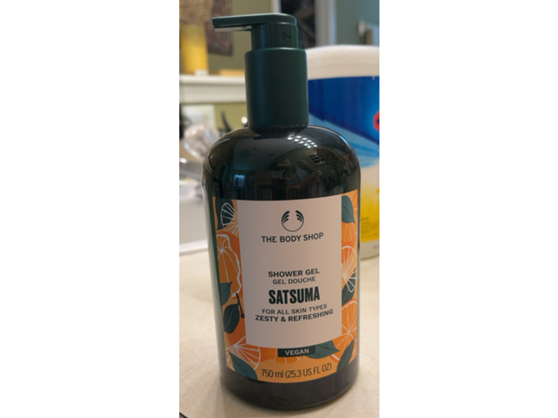 The Body Shop Satsuma Shower Gel, Satsuma, Zesty & Refreshing, 25.3 fl oz/750 mL