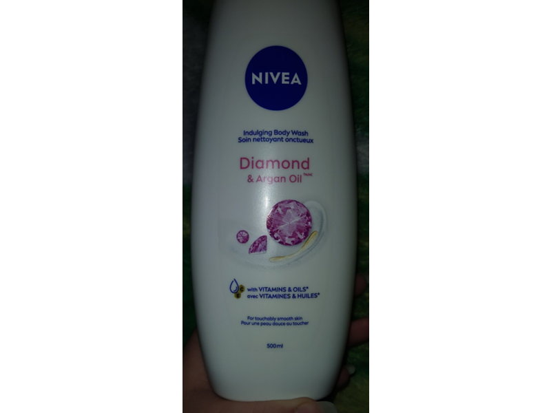 Nivea Indulging Body Wash, Diamond & Argan Oil, 500 mL