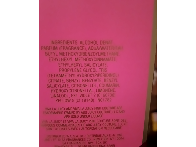 Juicy Couture Viva La Juicy Eau de Parfum, 3.4 fl oz/100 mL