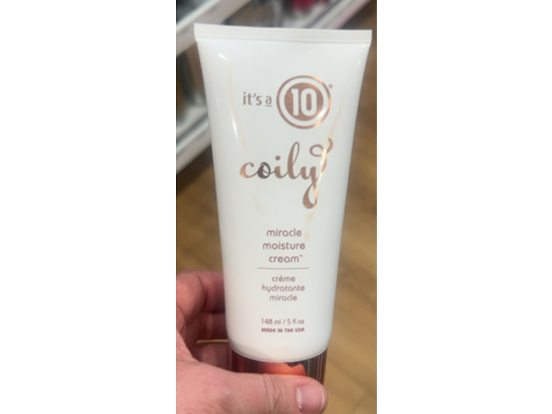 It's A 10 Coily Miracle Moisture Cream, 5 fl oz/148 mL