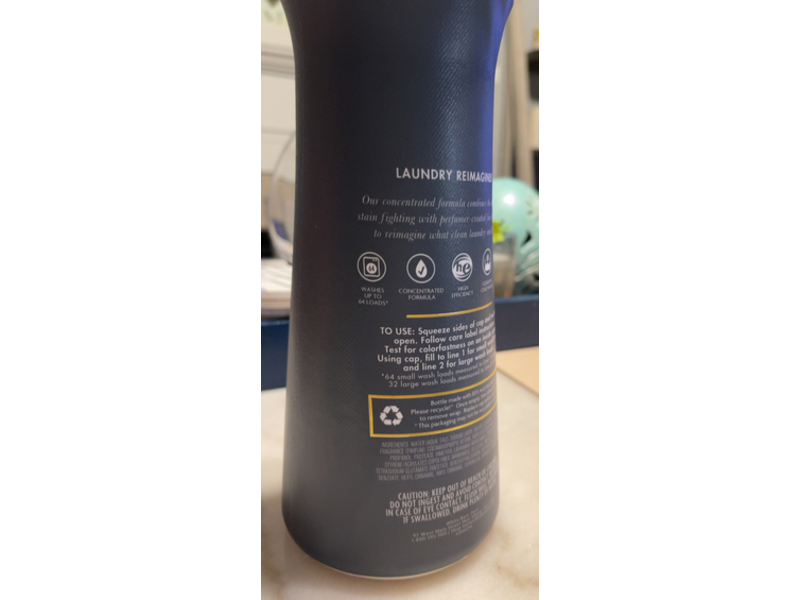 White Barn Fabric Care Detergent, Mahogany Teakwood, 32 fl oz/946 mL