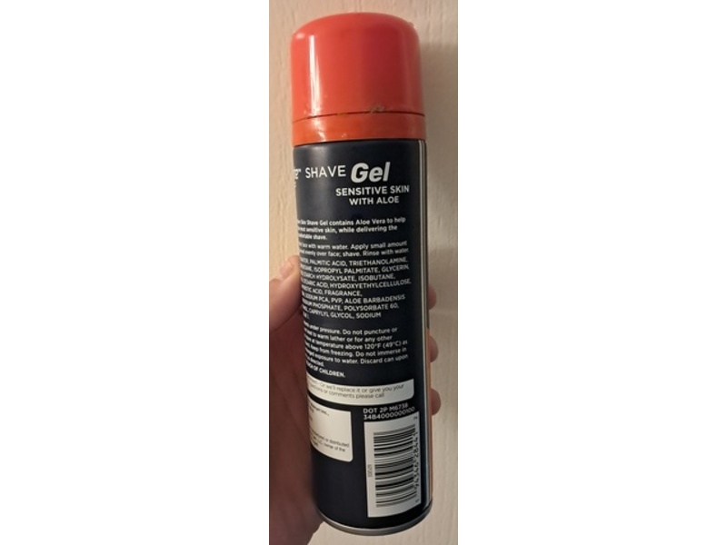 Equate Shave Gel, Aloe, 7 oz/198 g